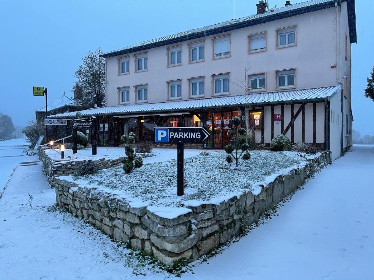 Le Cheval Blanc - Lac Du Der - Logis Hotel Giffaumont-Champaubert Exterior foto